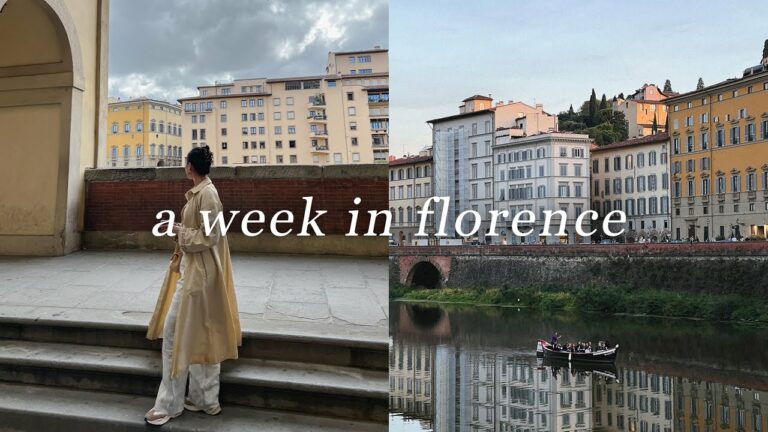 florence italy vlog: vintage shopping, best food & wine! firenze travel guide