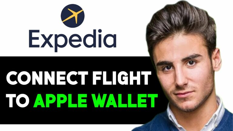 HOW TO CONNECT EXPEDIA FLIGHT ON APPLE WALLET 2024! (1 MIN)